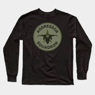 Aggressor Squadron (subdued) Long Sleeve T-Shirt